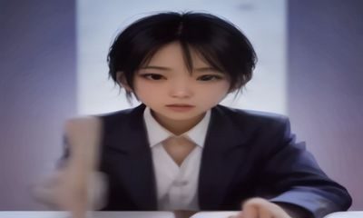 两名同学共用一台电脑对比军队文职报名入口官网上的不同职位信息，其中一人拿着手机核对资格要求，讨论热烈，背景是图书馆的书架